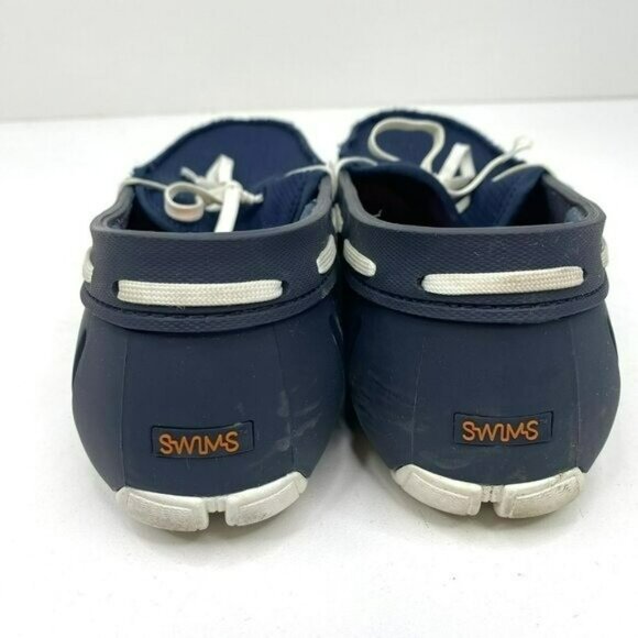 SWIMS Shoes Mens Size 9 Navy Blue Dock Deck Boat Water Slip On Loafers main image 5